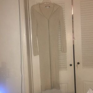 Ivory Sweater Coat